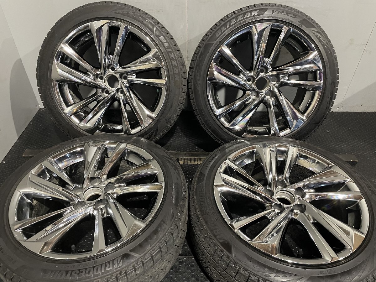 【極美品】220クラウンRS後期　純正18インチ　BLIZZAK VRX3 BS BLIZZAK VRX3 225/45R18】スタッドレス【トヨタ 220系クラウン RS