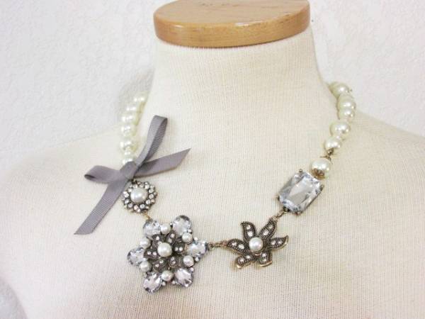 VERA WANG/ヴェラウォン★豪華で素敵なパーティネックレス！