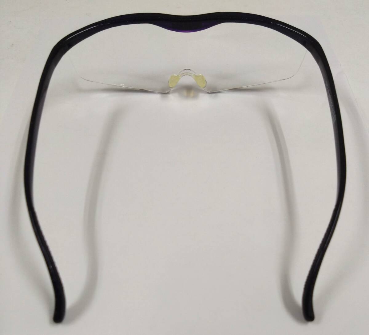 ◇ Hazuki ハズキルーペ 1.6X 眼鏡 メガネ 拡大鏡 紫 パープル ケース付き ◇_5