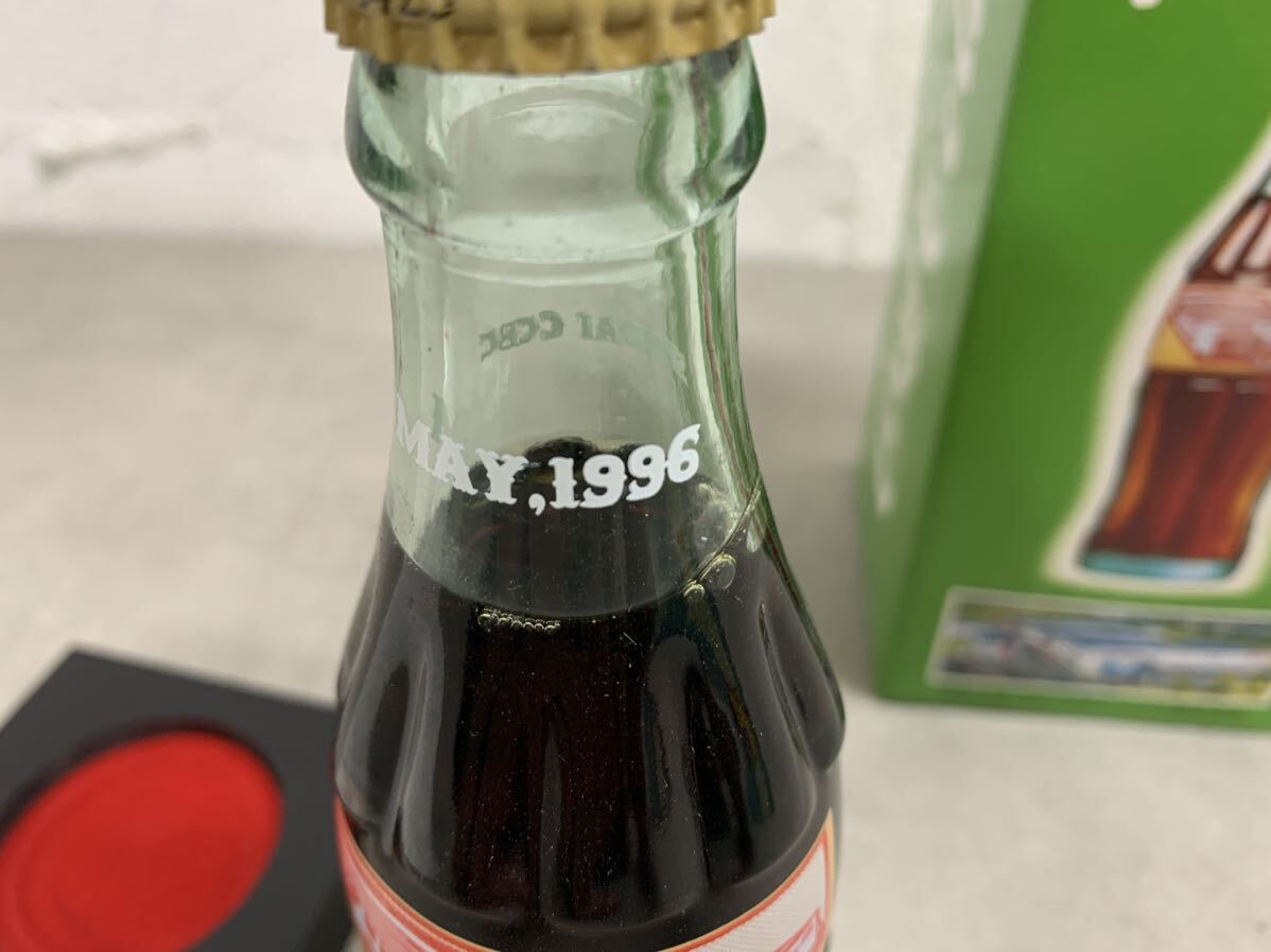 r0416-37☆非売品 コカコーラ 記念ボトル 当時物 昭和レトロ 蔵王工場