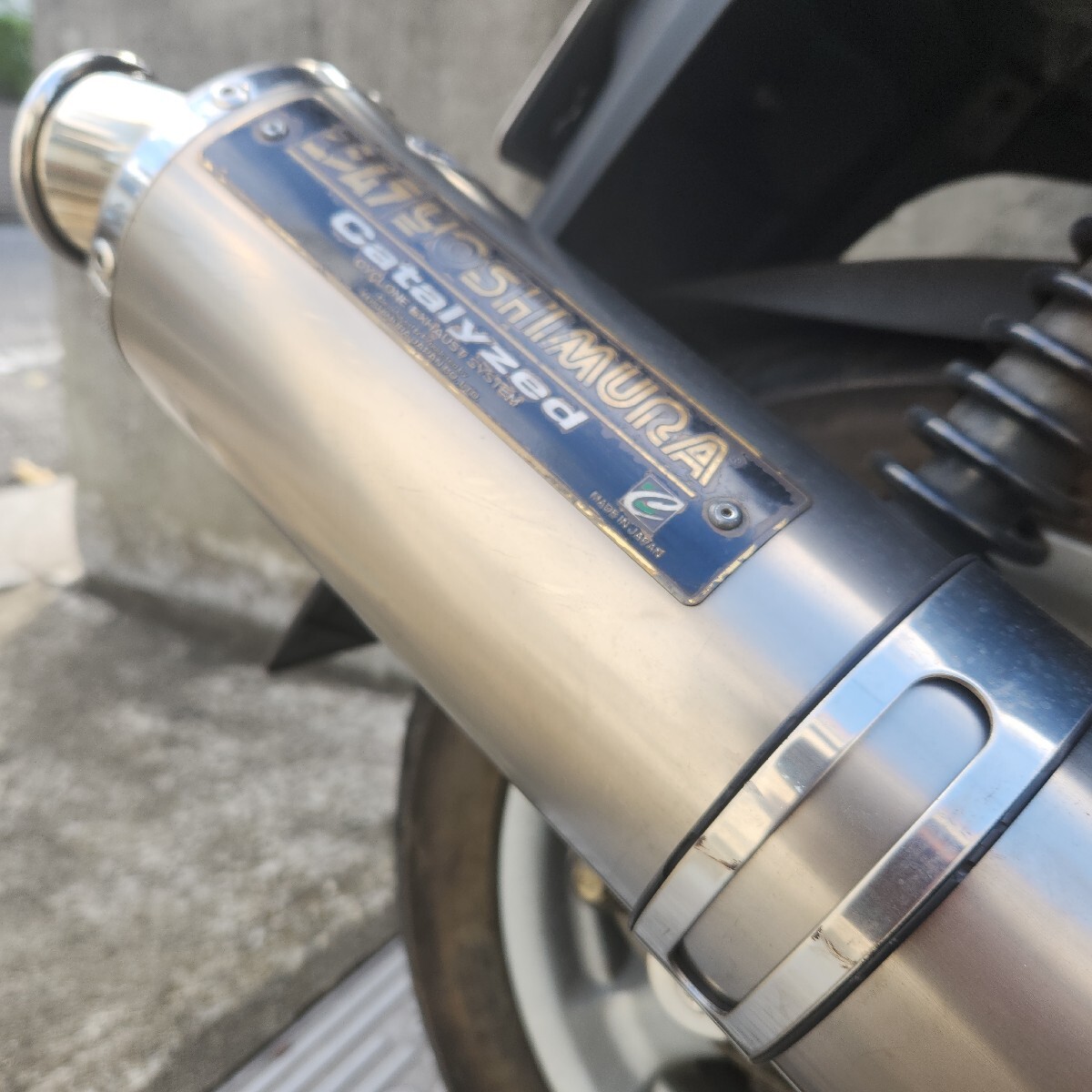 ヨシムラ　Catalyzed マフラー　マジェスティ125 マジェスティ125 ヨシムラ チタンマフラー(マフラー本体（社外