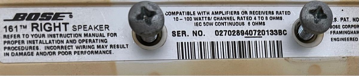  BOSE ボーズ　ウォールマウントスピーカー　ペア_7