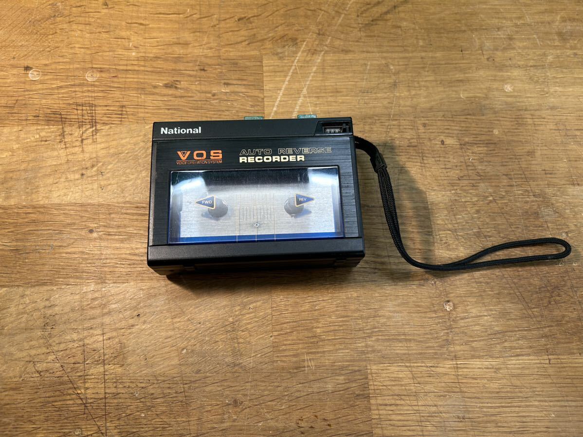 National VOS オートリバースカセットプレーヤー RQ-383 ☆通電OK
