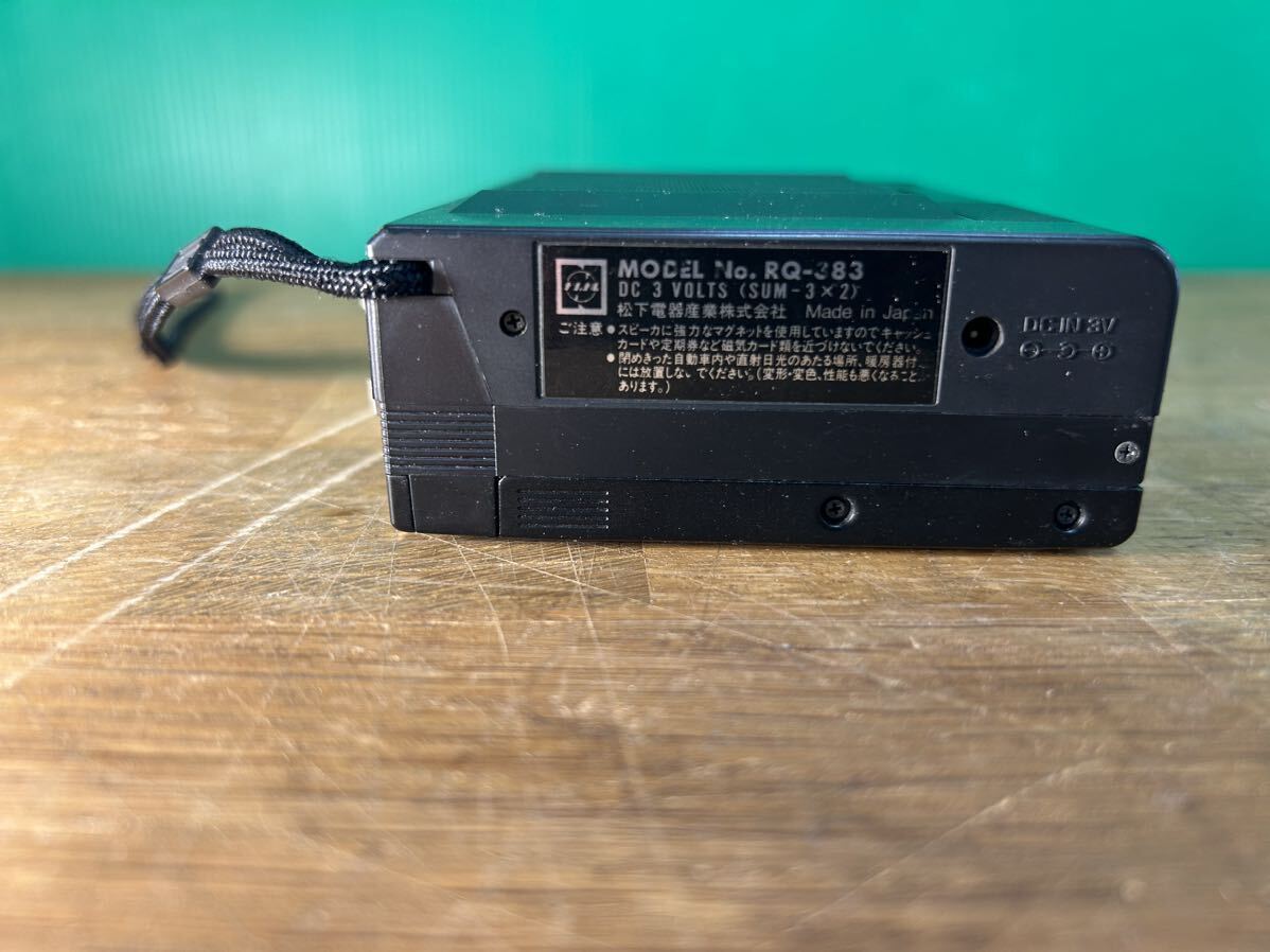 National VOS オートリバースカセットプレーヤー RQ-383 ☆通電OK