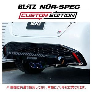 個人宅OK ブリッツ ニュルスペック カスタムエディション マフラー (チタン) アルトワー