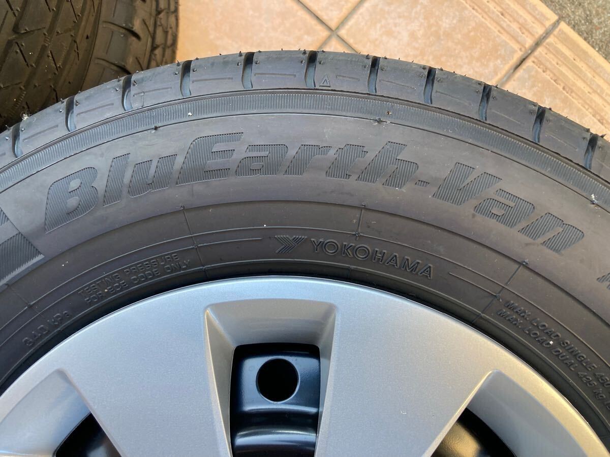 2024年　新車外し スズキ 純正 DA17V エブリィバン 12インチ 4J +45 4穴 PCD100 ホイール YOKOHAMA ブルーアース バン 145/80R12 80/78N LT_4