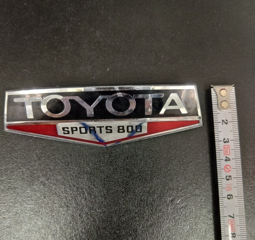 希少TOYOTA SPORTS 800 エンブレム 2026年最新】Yahoo!オークション