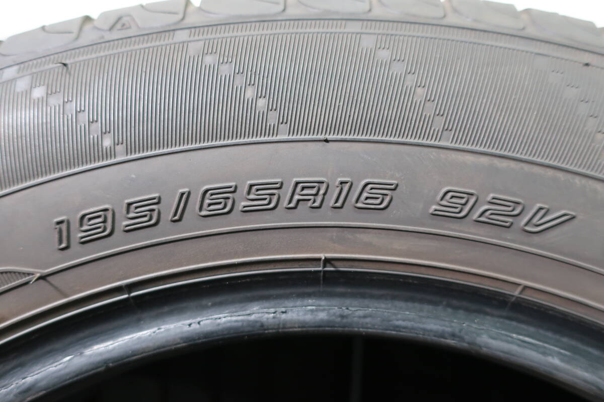 良好 2023年製 ダンロップ エナセーブ EC204 195/65R16 バリ溝90% 室内保管
