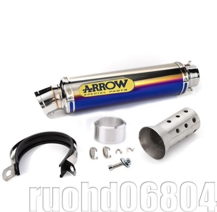 送料無料，最新作 超得 復刻スタイル チタンカラー 50.8mm/60.5㎜ 汎用サイレンサー 全長450mm スリップオン マフラー 旧車(マフラー本体（社外）)｜売買されたオークション情報、yahooの商品情報をアーカイブ公開 カワサキ用