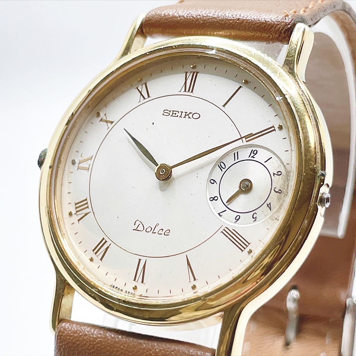 稼動品 SEIKO セイコー Dolce ドルチェ 2E20-0020 ローマン クオーツ
