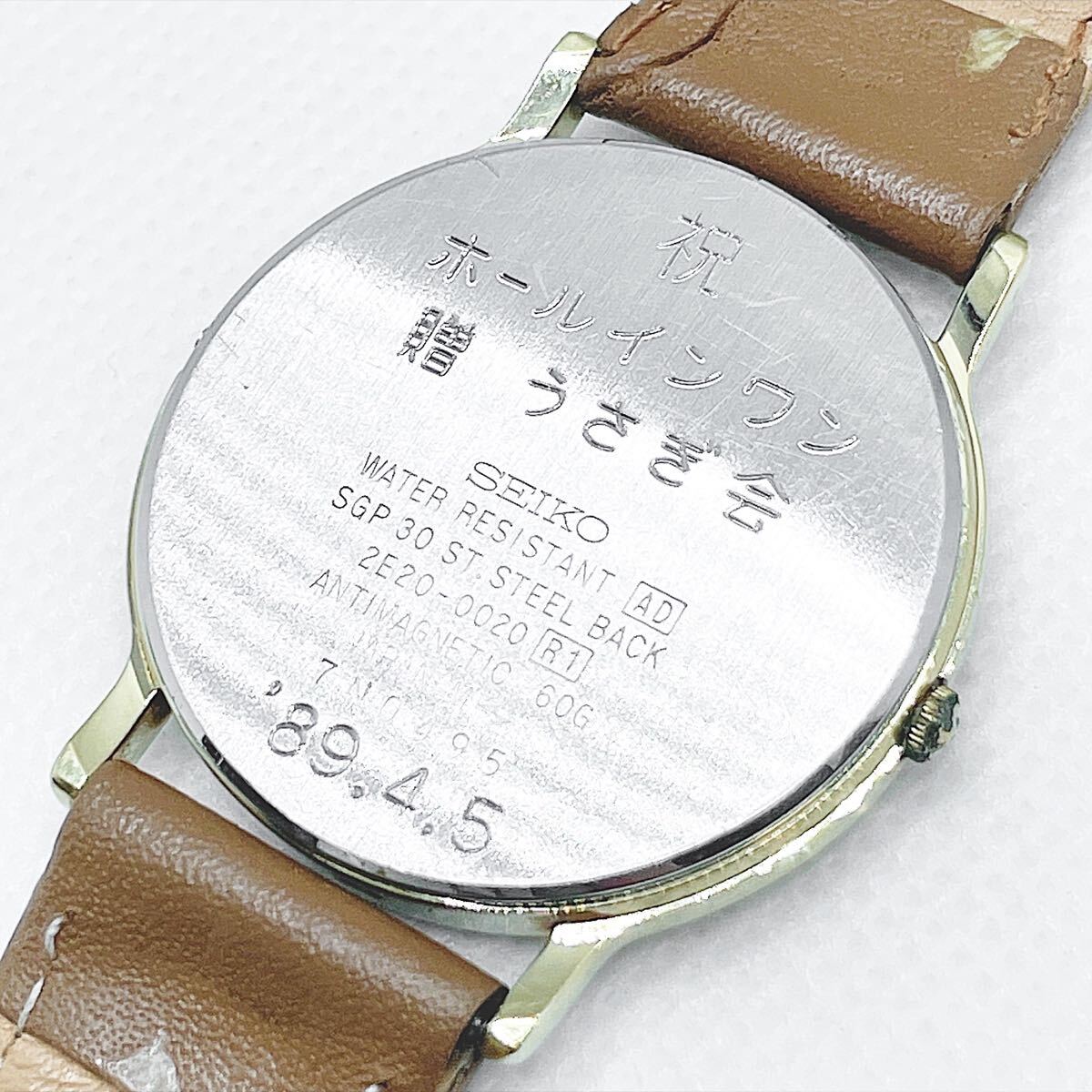 稼動品 SEIKO セイコー Dolce ドルチェ 2E20-0020 ローマン クオーツ