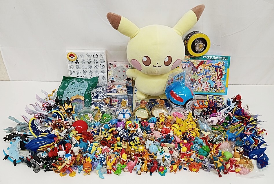 ポケモン　昔のレアグッズ　5点セット　フィギュア　ぬいぐるみ FM-610-163 中古☆ポケモン ポケットモンスター フィギュア ぬいぐるみ