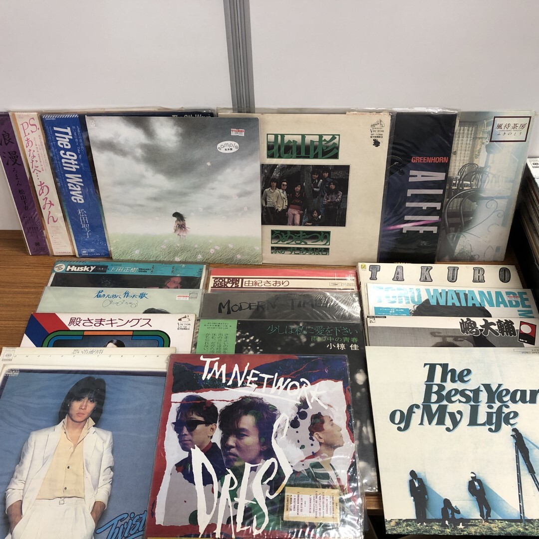 ■02)【同梱不可】邦楽などのLPレコードまとめ売り約95点大量セット/矢沢永吉/吉川晃司/薬師丸ひろ子/松田聖子/さだまさし/C_5