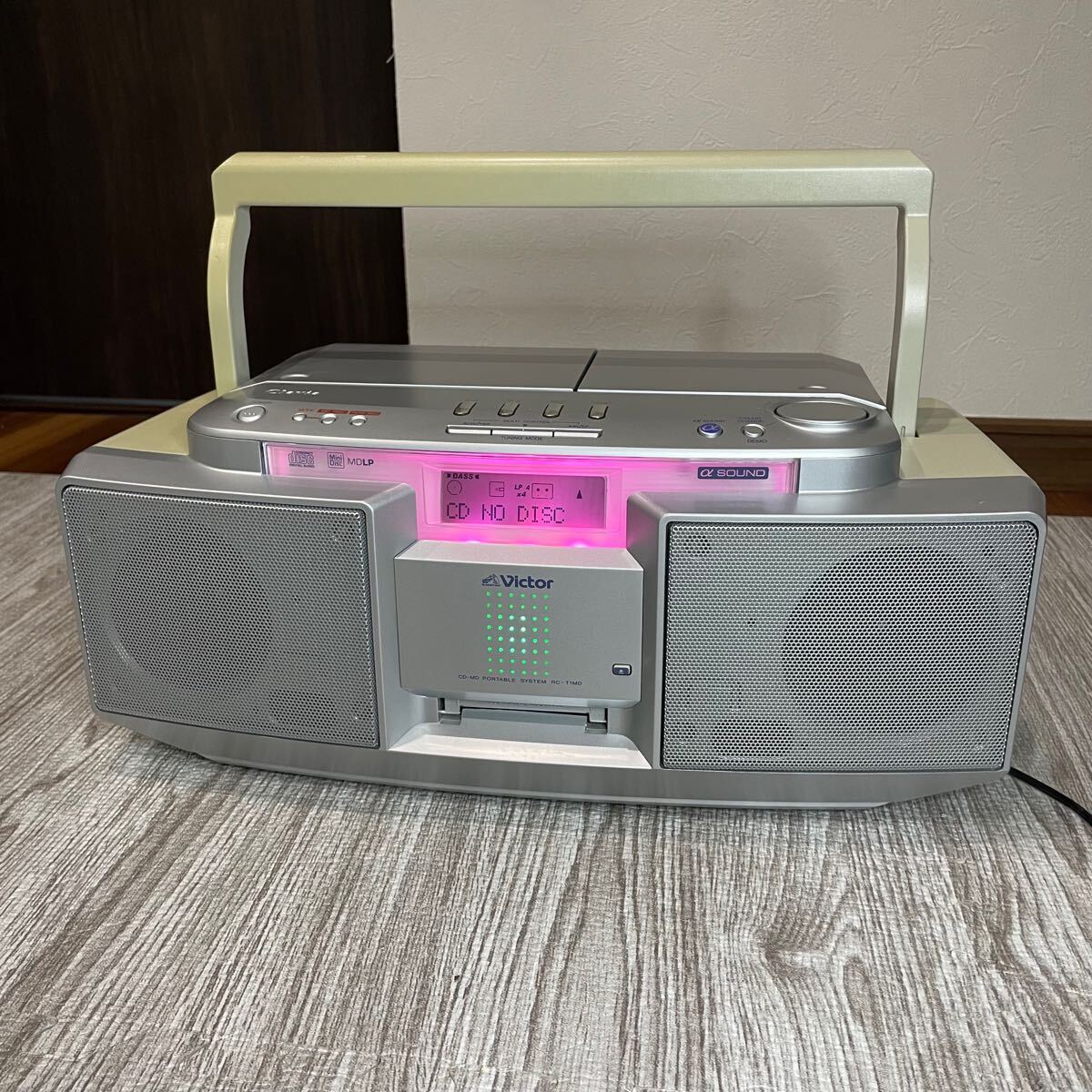 Victor ビクター Clavia クラビア RC-T1MD CDラジカセ(ラジカセ)｜売買