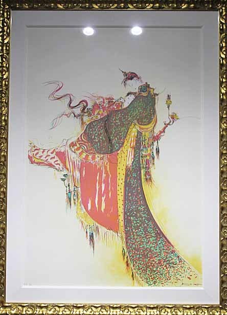 【即決】〚天野喜孝〛【リトグラフ】 天野喜孝 リトグラフ 街 アールビバン FF6(版画)｜売買された