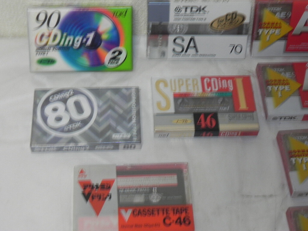 ☆TDKカセットテープ☆未開封・未使用品ン☆AE90・AE60各5本と他6本/ノーマルポジションTYPEⅠまとめて_2