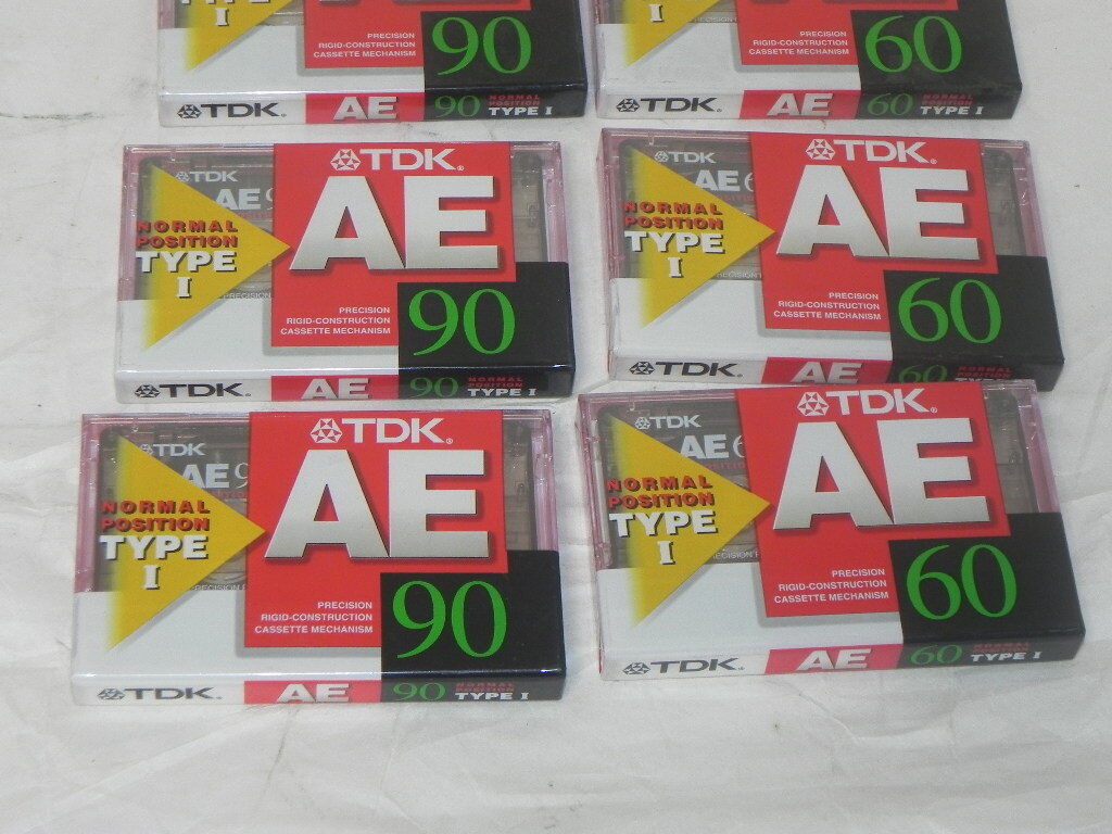 ☆TDKカセットテープ☆未開封・未使用品ン☆AE90・AE60各5本と他6本/ノーマルポジションTYPEⅠまとめて_7