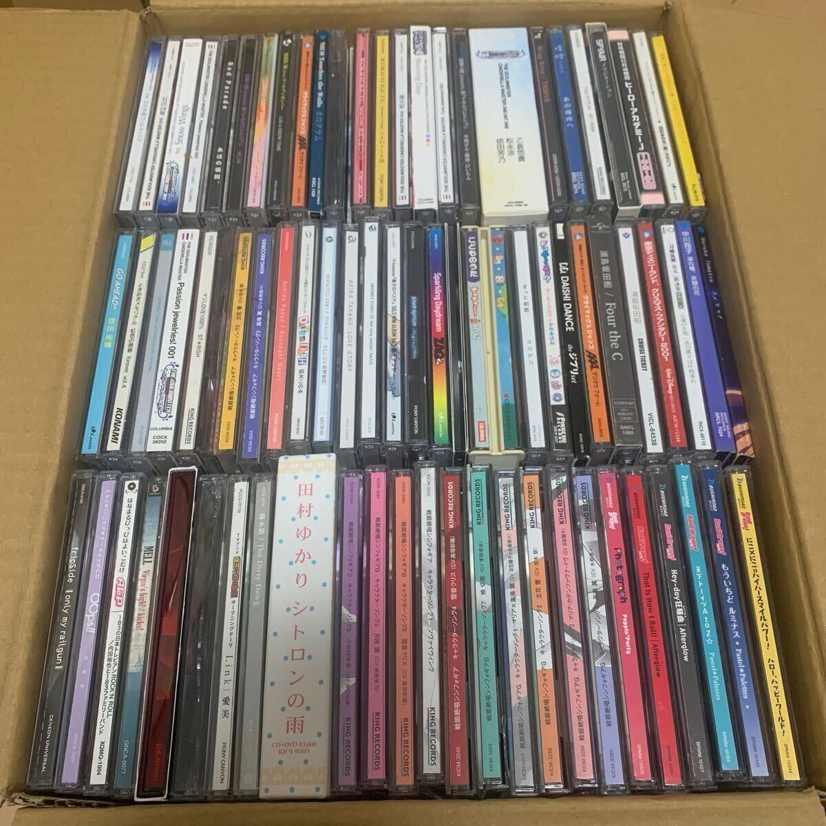 アニメ男性向けCD約200本大量まとめ売り 1円スタート】【未検品】アニメCD まとめ売り 約800枚 100サイズ 5箱