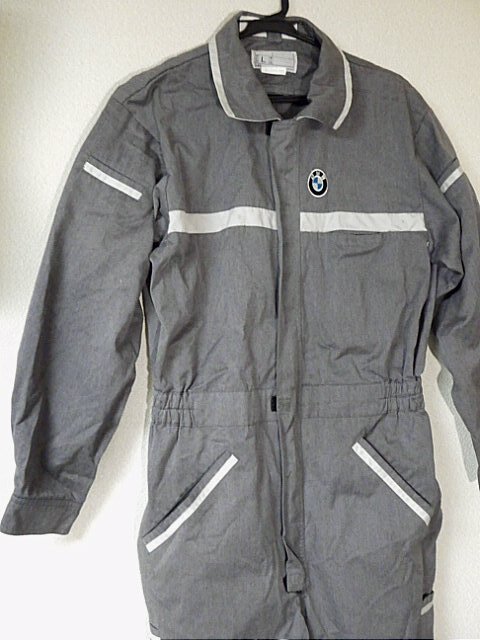 ＢＭＷ つなぎ 作業用 スタッフ ユニフォーム Ｌサイズ ディーラー　整備士　作業服　_2