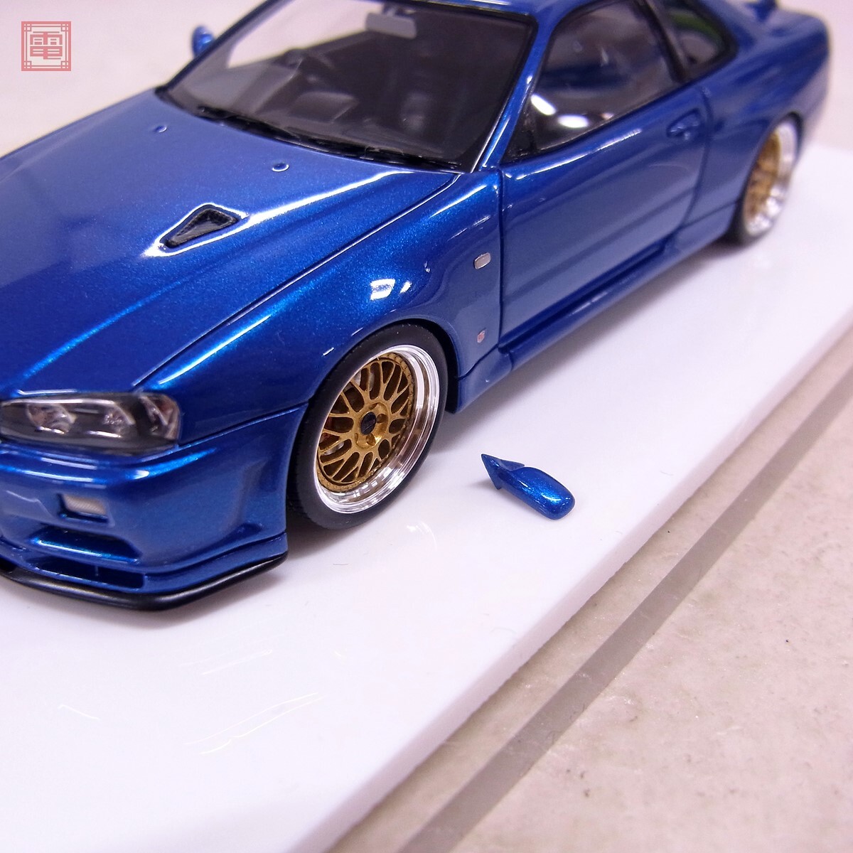 メイクアップ/アイドロン 1/43 ニッサン スカイラインGT-R BNR34 V