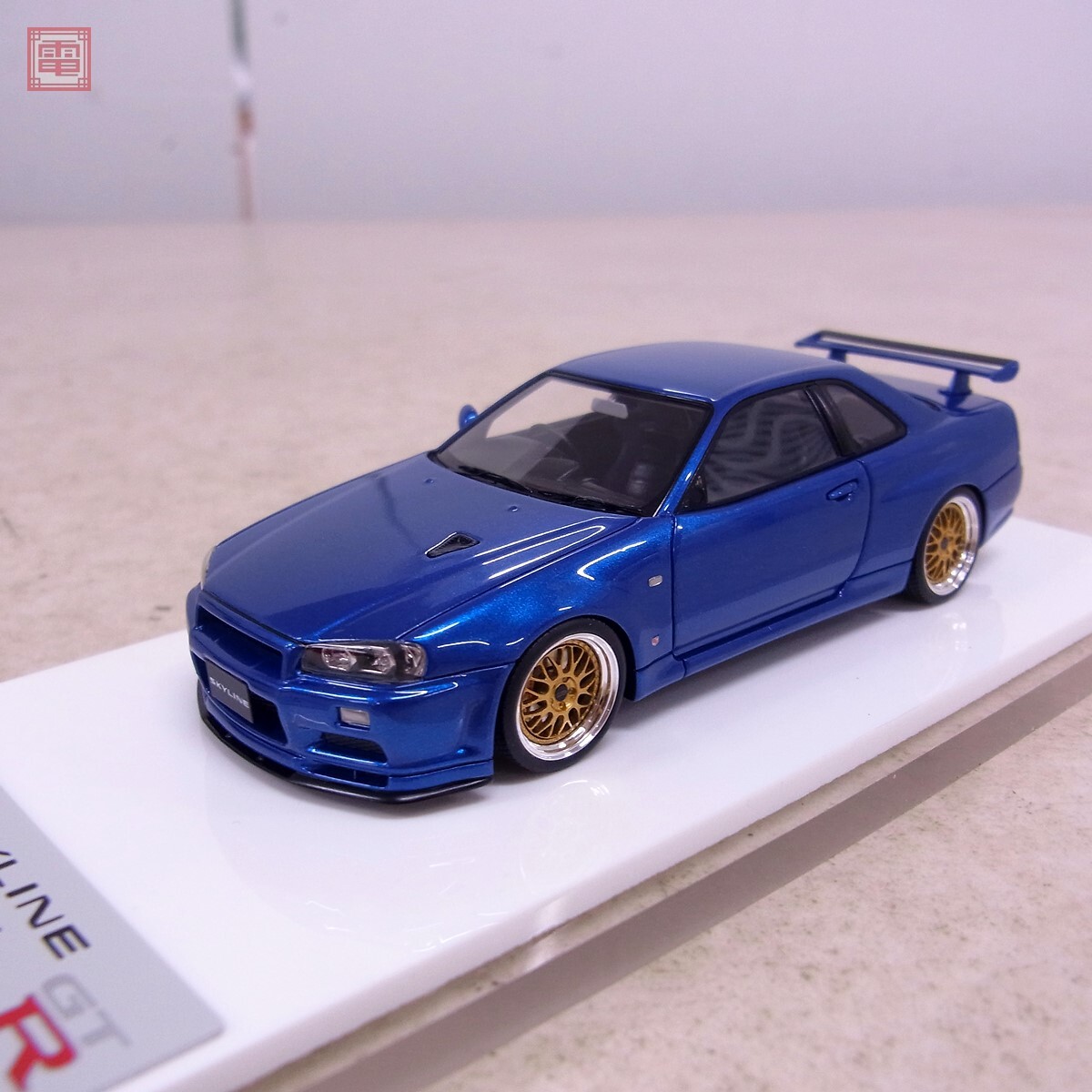 メイクアップ/アイドロン 1/43 ニッサン スカイラインGT-R BNR34 V