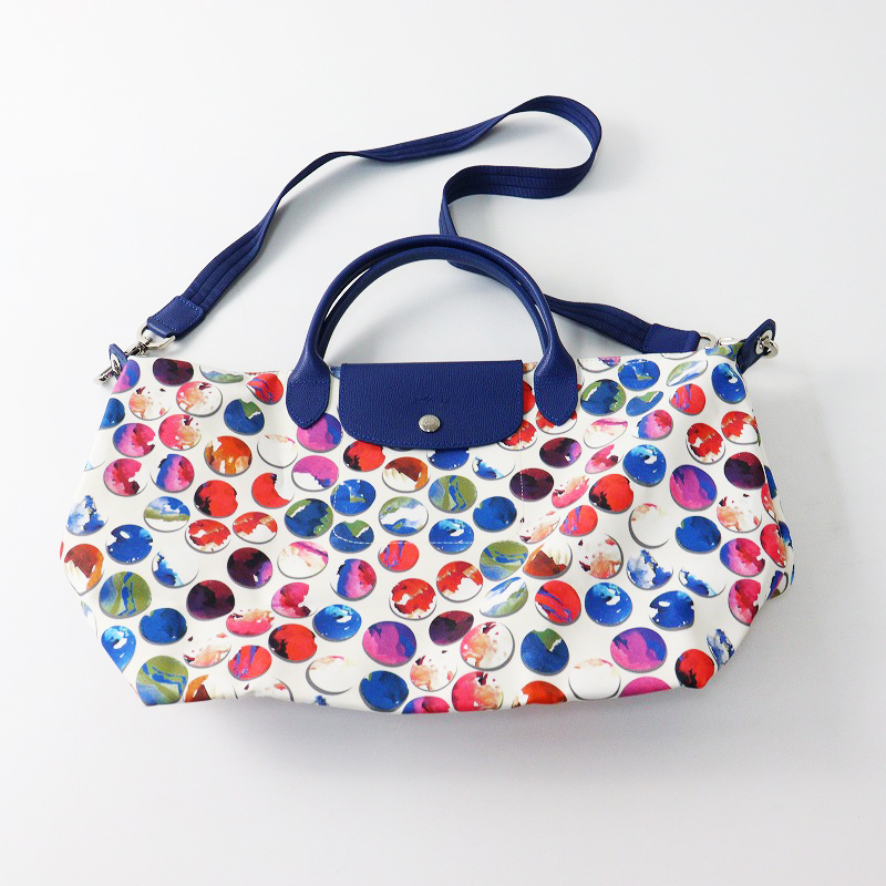 ル ロンシャン プリアージュ 極美品 Longchamp トートバッグ S 1