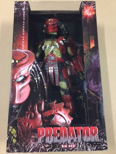 NECA 1/4 ビッグレッド・プレデター BIG RED 新未開封です 【公式通販】