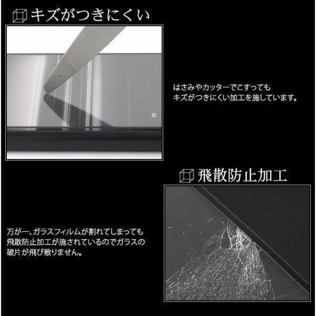 Xperia Ace II SO-41B(docomo) エクスペリア 液晶保護ガラスフィルム_3