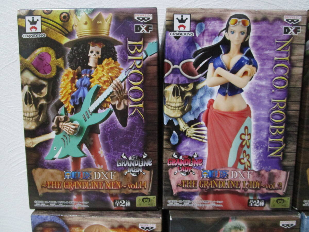⑫ 未開封 ワンピース DX フィギュア ルフィ ナミ ゾロ サンジ