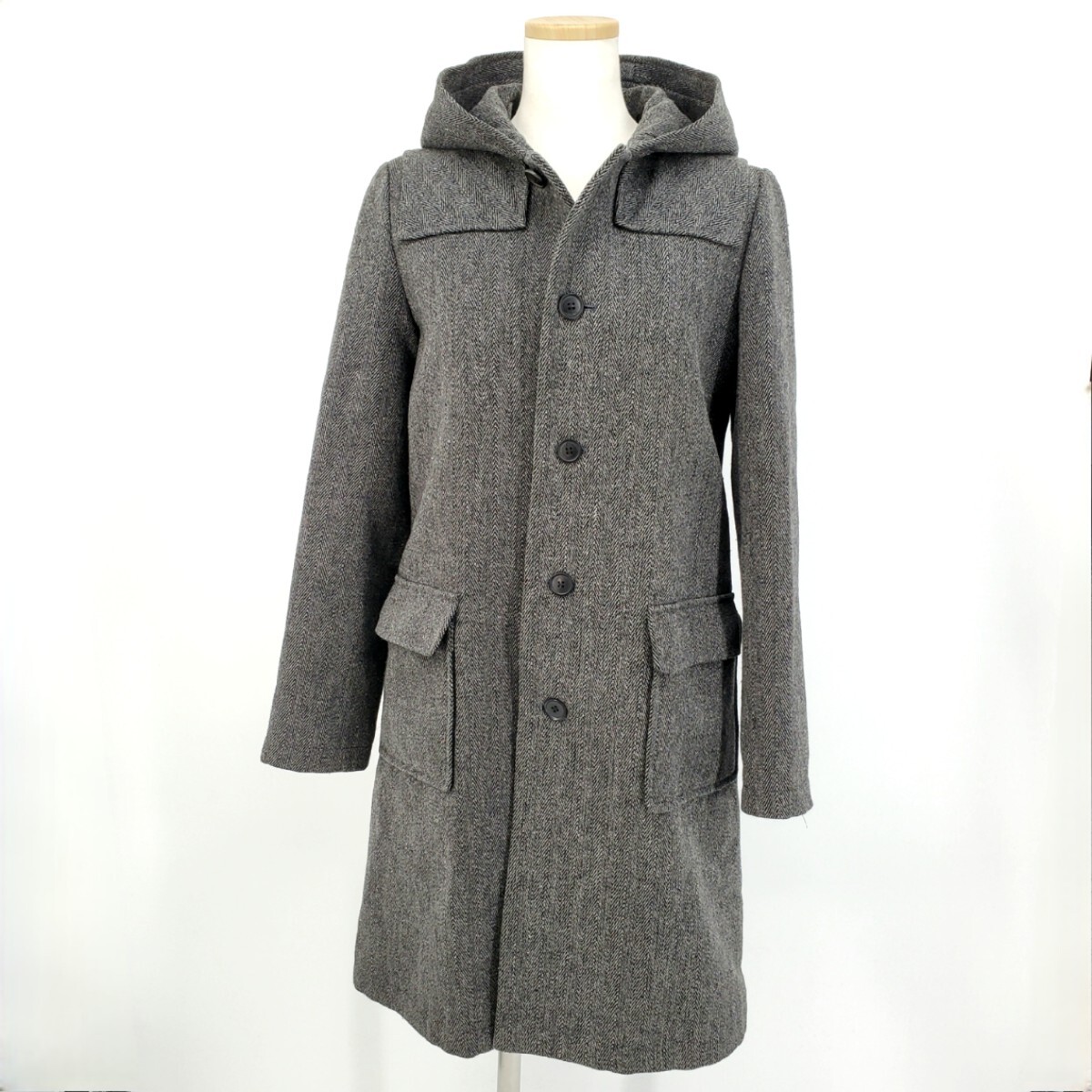 ◇c 【フランス製・古着】 アーペーセー A.P.C. ヘリンボーン