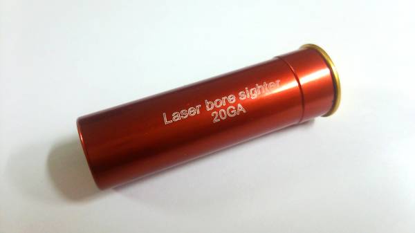 レーザー ボアサイター 散弾銃 20番 実銃用 狩猟 射撃 ゼロイン