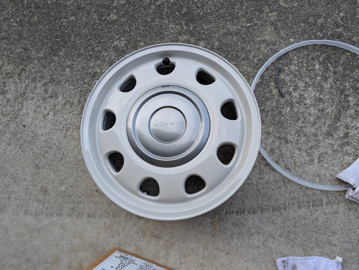 HE33 ラパン LC 新車外し ホイール 4本 スズキ 純正 ラパン 14x4.5J+45