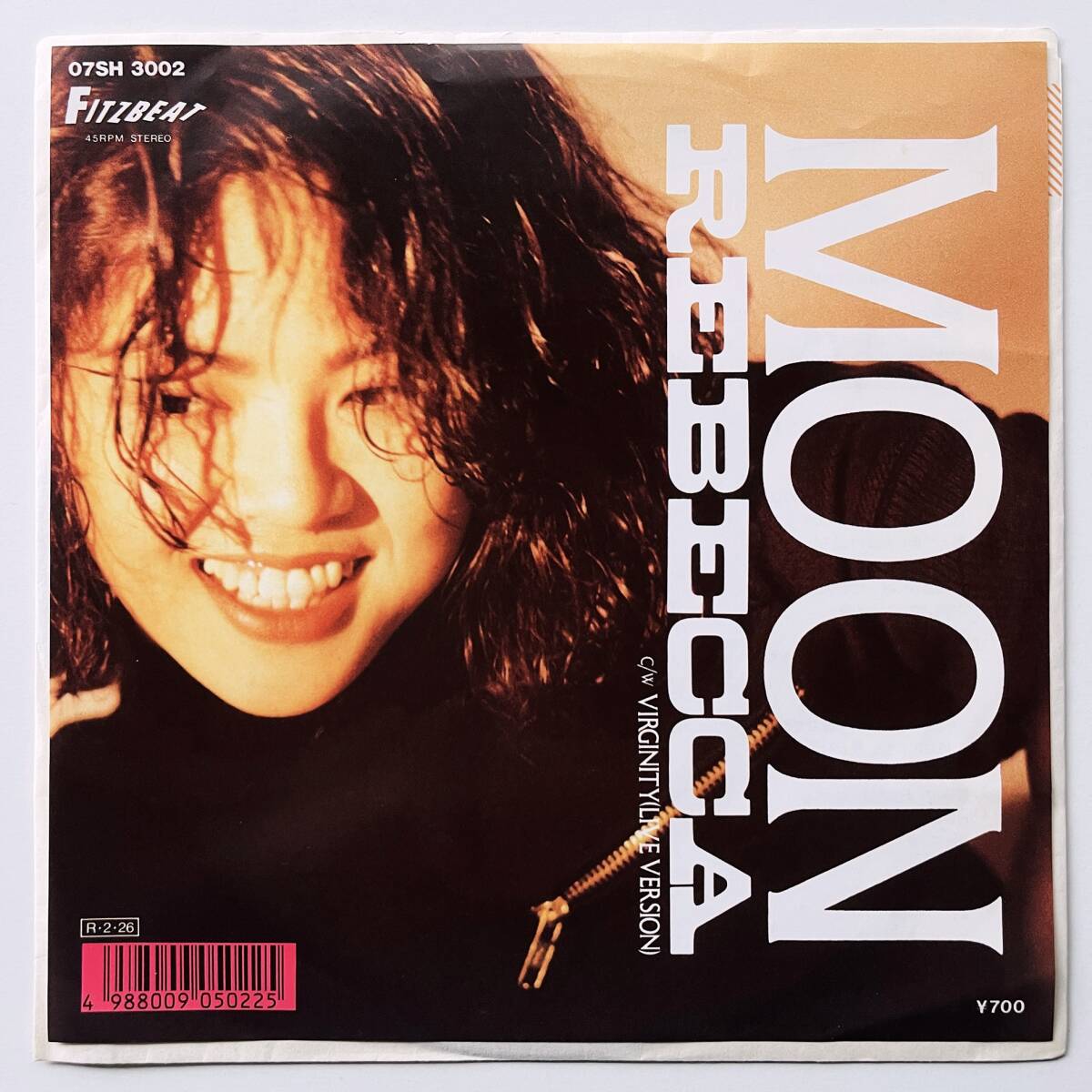 稀少 7インチレコード〔 Rebecca レベッカ - Moon / Virginity (Live