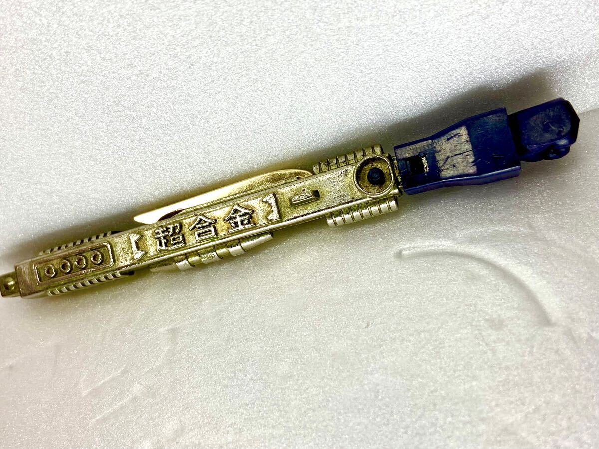 当時物　非売品超合金ボールペン　ポピニカ　ボルテスV ボルトインボックス 超合金 ボールペン ボルトインボックス 付属品 ダイカスト ポピー