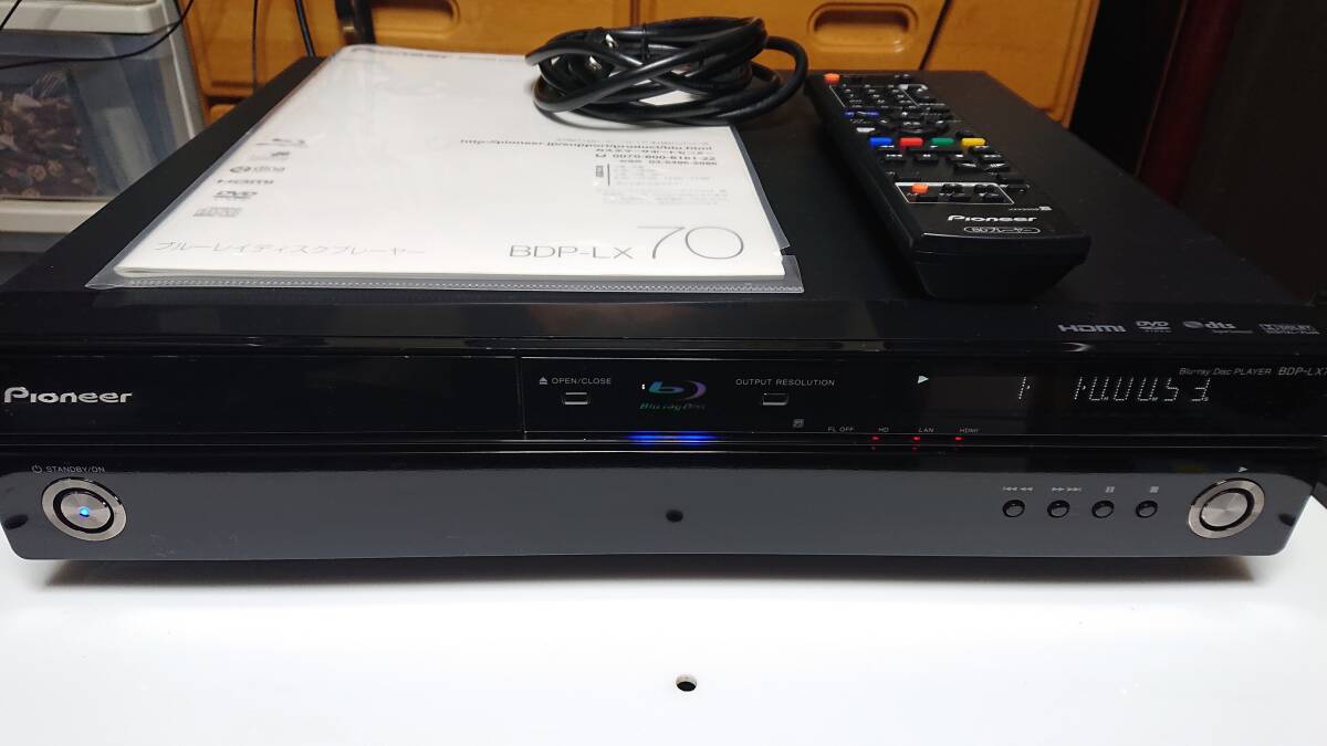 Pioneer | ブルーレイディスクプレーヤー Dolby TrueHD対応 BDP-LX70 