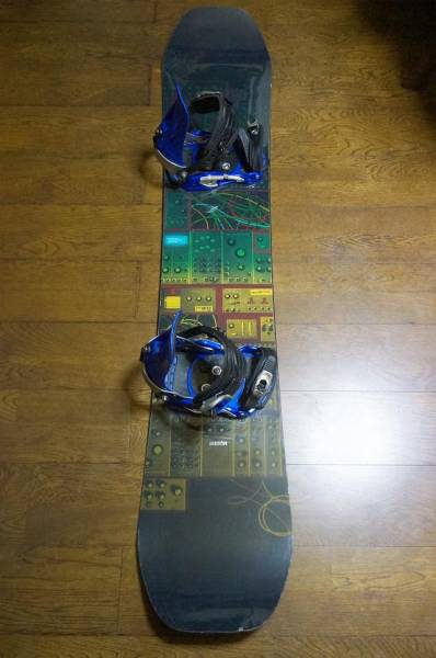 BURTONバートンsevenセブン152cm+DRAKEセット*salomonK2ridemoss