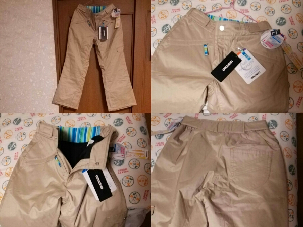 未使用品★ゴールドウィンスキーパンツ Lサイズ★ベージュ
