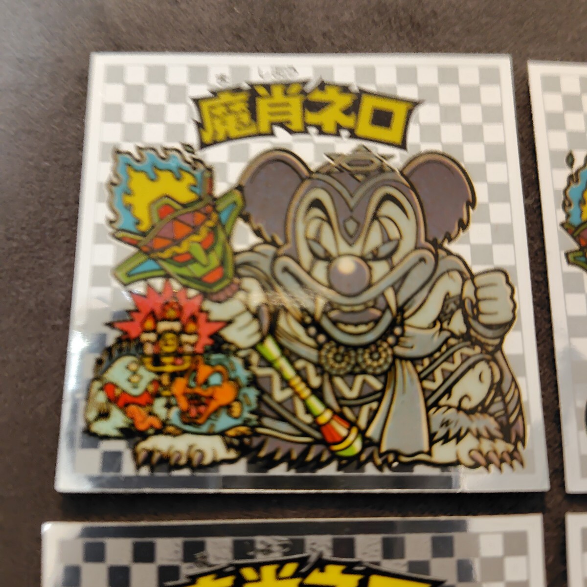 アイス版 魔肖ネロ 6枚セット 極美品〜完品級 旧ビックリマン 