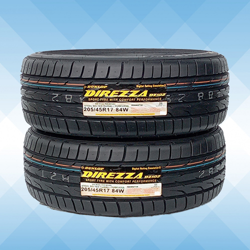205/45R17 84W DUNLOP ダンロップ ディレッツァ DIREZZA DZ102 24年製 送料無料 2本セット税込 20，800より 1 DIREZZA ダンロップ DUNLOP 205⁄ 0 タイヤ、ホイール