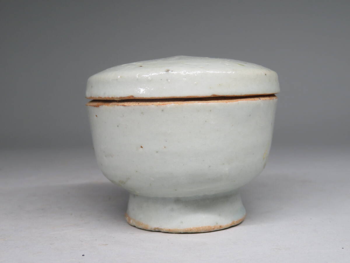 李朝/高麗 特集出品】李朝白磁盒子 朝鮮古陶磁器/李朝時代 朝鮮美術lot
