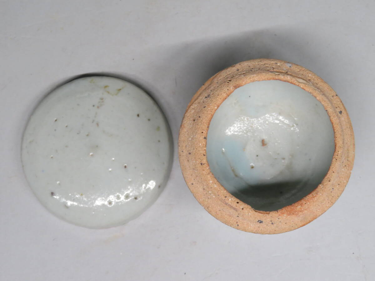 李朝/高麗 特集出品】李朝白磁盒子 朝鮮古陶磁器/李朝時代 朝鮮美術lot