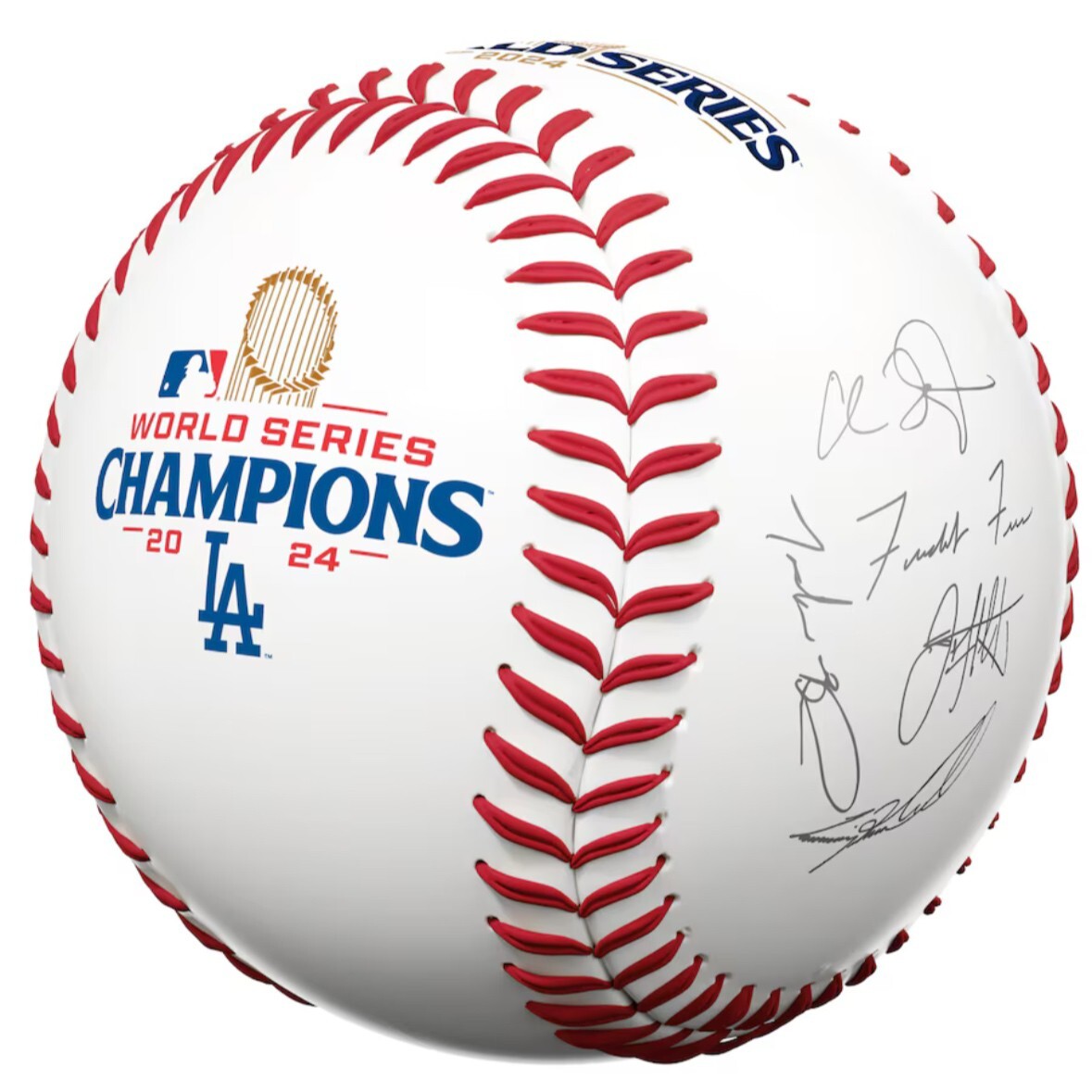 2024 ワールドシリーズチャンピオン レプリカ サイン ボール 大谷翔平 山本由伸 Fanatics ★ World Series 野球 MLB 公式 Rawlings ⑤_2