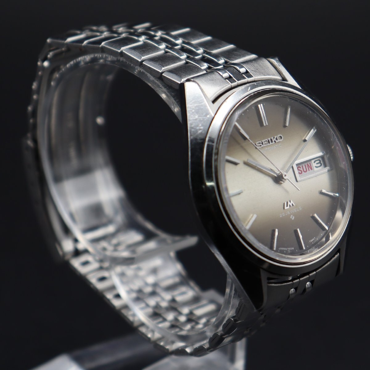 SEIKO LM セイコー ロードマチック 5606-7191 自動巻き 茶系文字盤 23