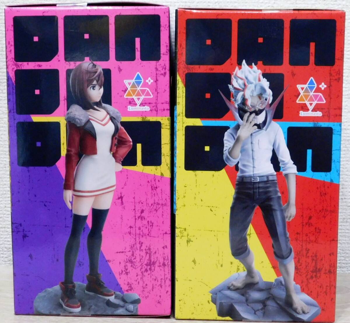 未開封☆ ダンダダン Luminasta オカルン モモ vol.2 フィギュア 2個