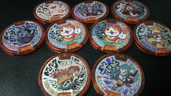 妖怪ウォッチ 妖怪メダル 大吉メダル ８種 コンプ 