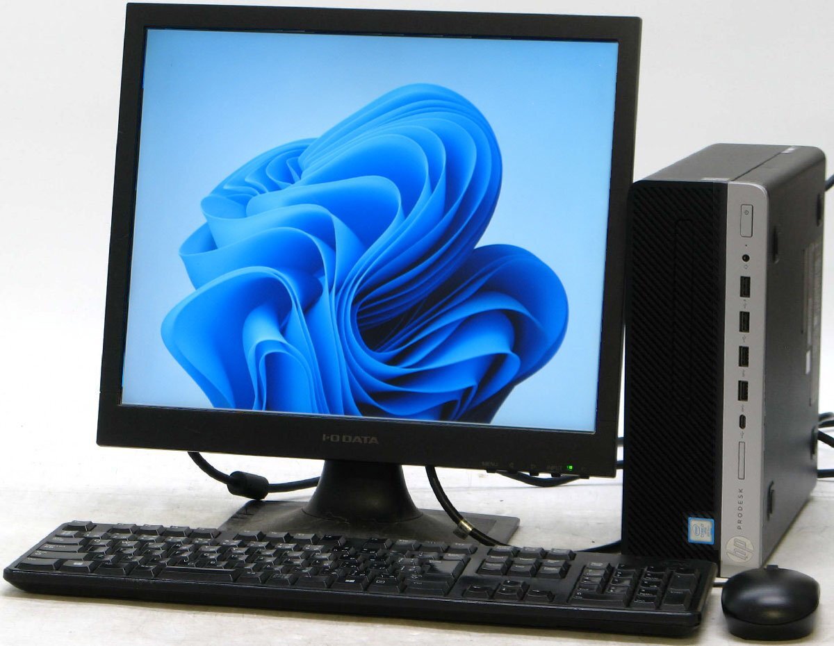 HP Prodesk 600 G5 SFF-9500 □ 17インチ 液晶セット□ i5-9500