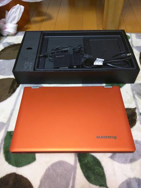 Lenovo IdeaPad Yoga 13 21913TJ クレメンタインオレンジ Review