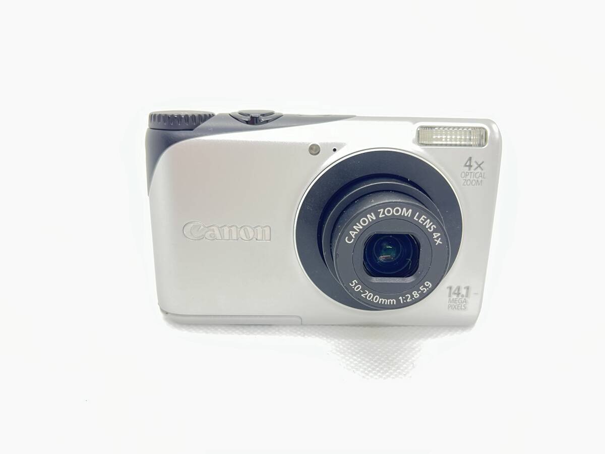 A2200 PowerShot Canon Camera Digital レッド with MP 14.1 4x 実用