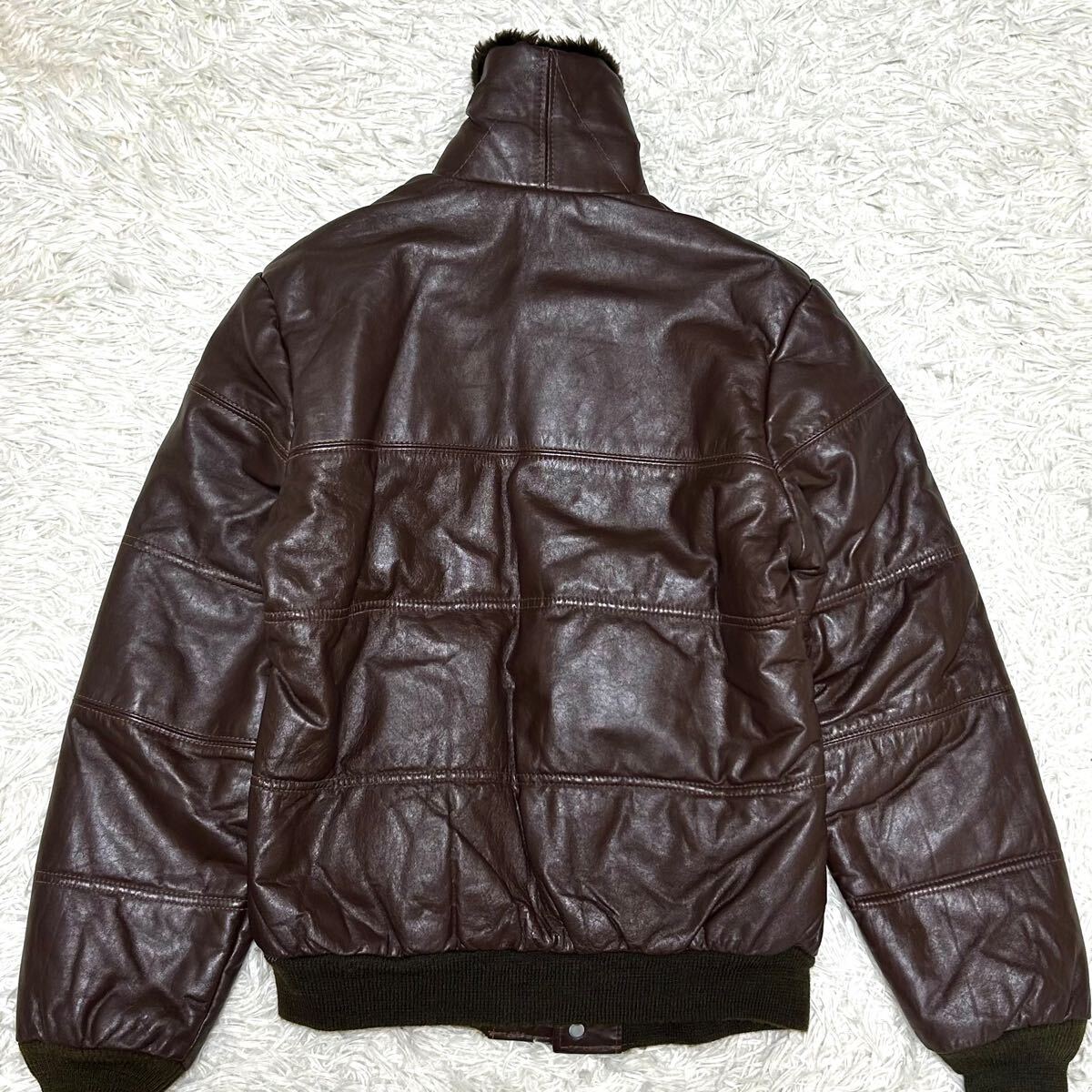 1円【極美品 定価10万相当】Schott ショット ダウンジャケット ボマー