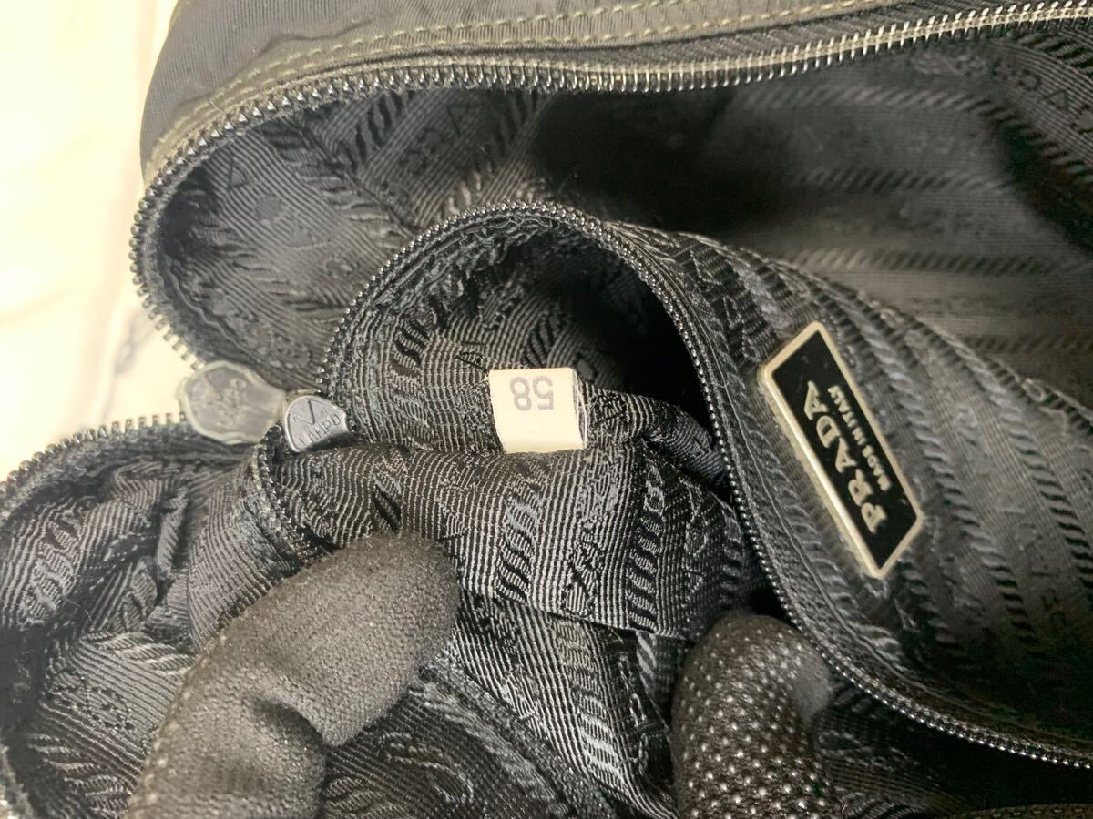 年始 セール 中古 PRADA プラダ ナイロン ショルダーバッグ ブラック 